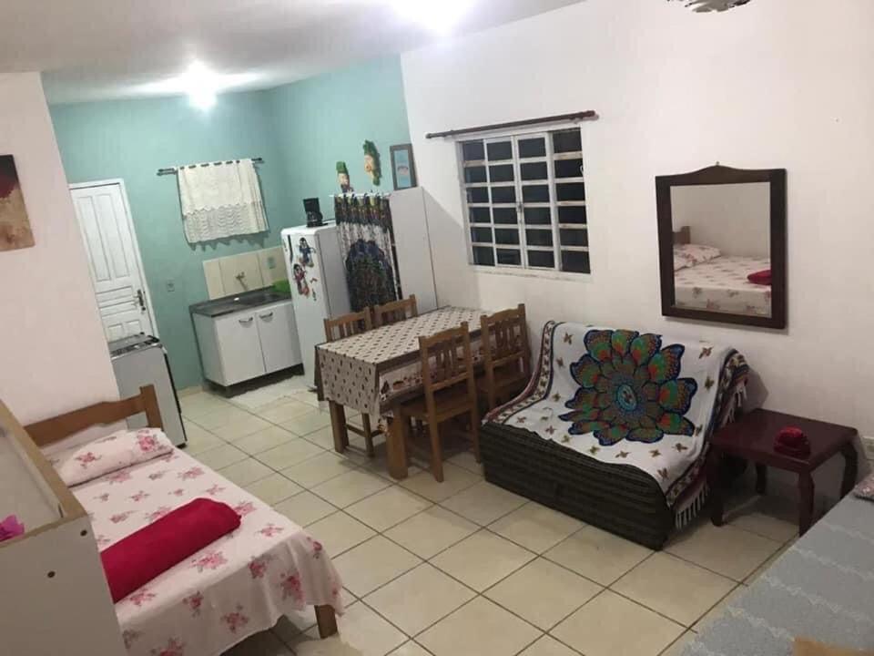 Апартаменты Residencial Rosa Flor Прайя-ду-Роза Экстерьер фото