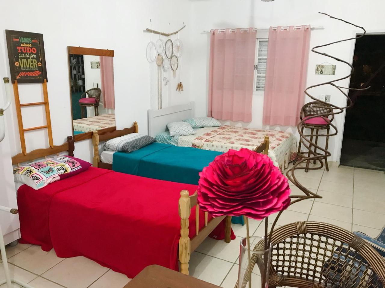 Апартаменты Residencial Rosa Flor Прайя-ду-Роза Экстерьер фото